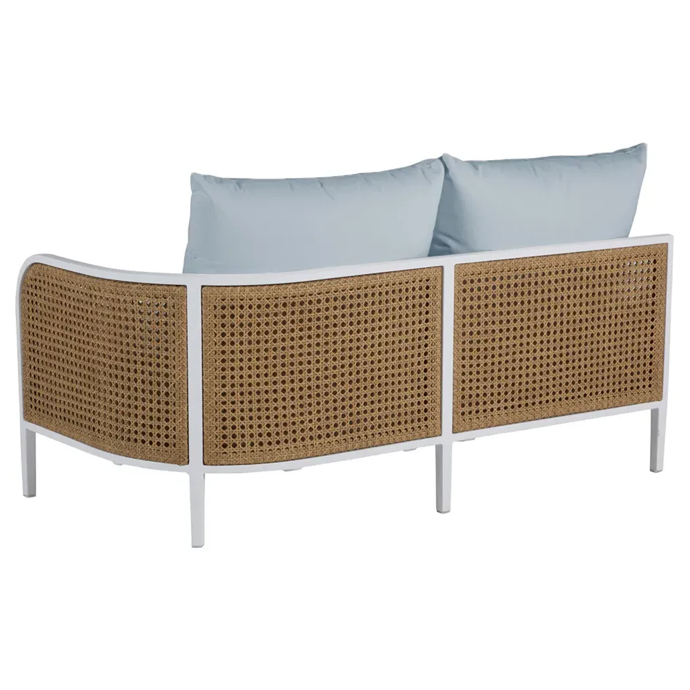 Havana LAF Outdoor Sofa - Blue, Aluminum