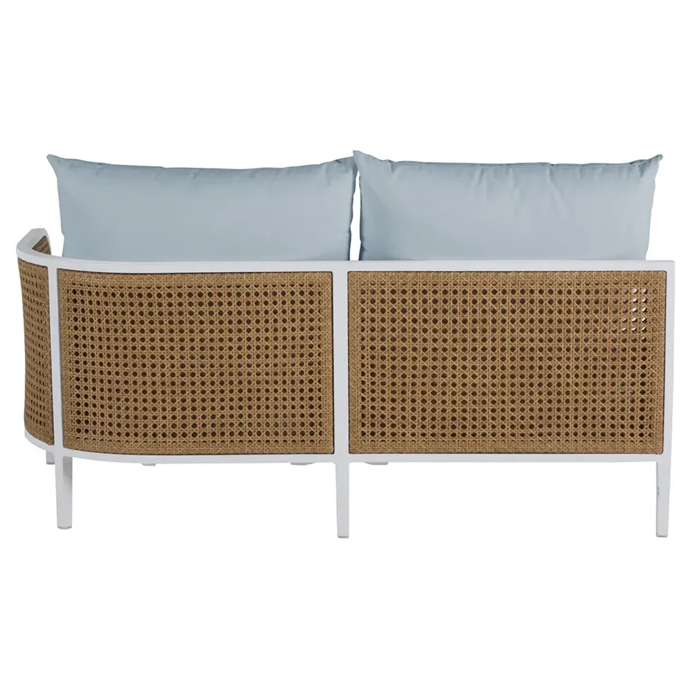 Havana LAF Outdoor Sofa - Blue, Aluminum