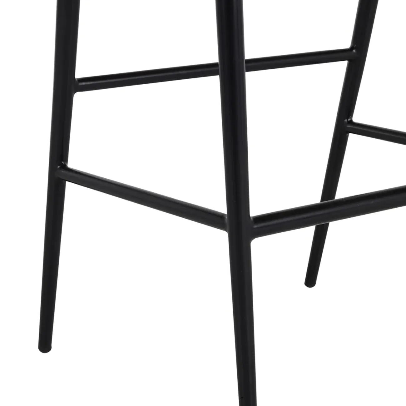 Havana Outdoor Counter Stool - Black, Aluminum