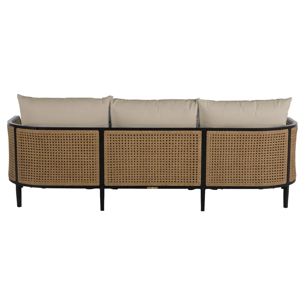Havana Outdoor Sofa - Black, Beige
