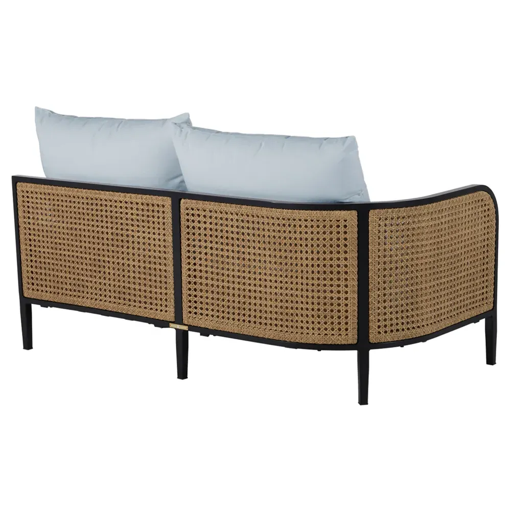 Havana RAF Outdoor Sofa - Blue, Aluminum