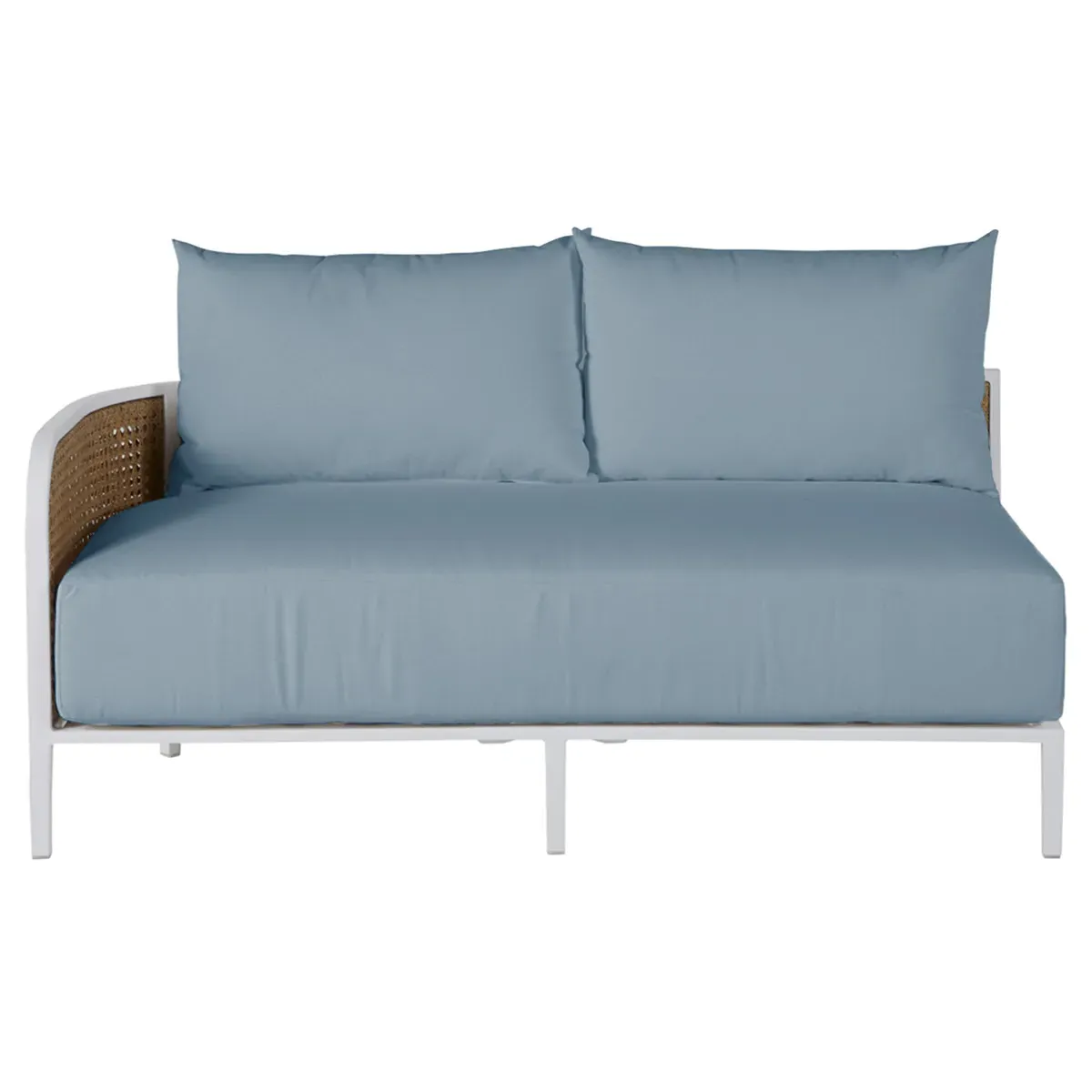 Havana RAF Outdoor Sofa - Blue, Aluminum