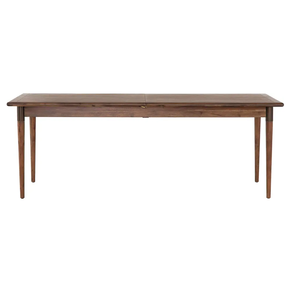 Hayden Rectangular Extendable Dining Table - Brown, Acacia