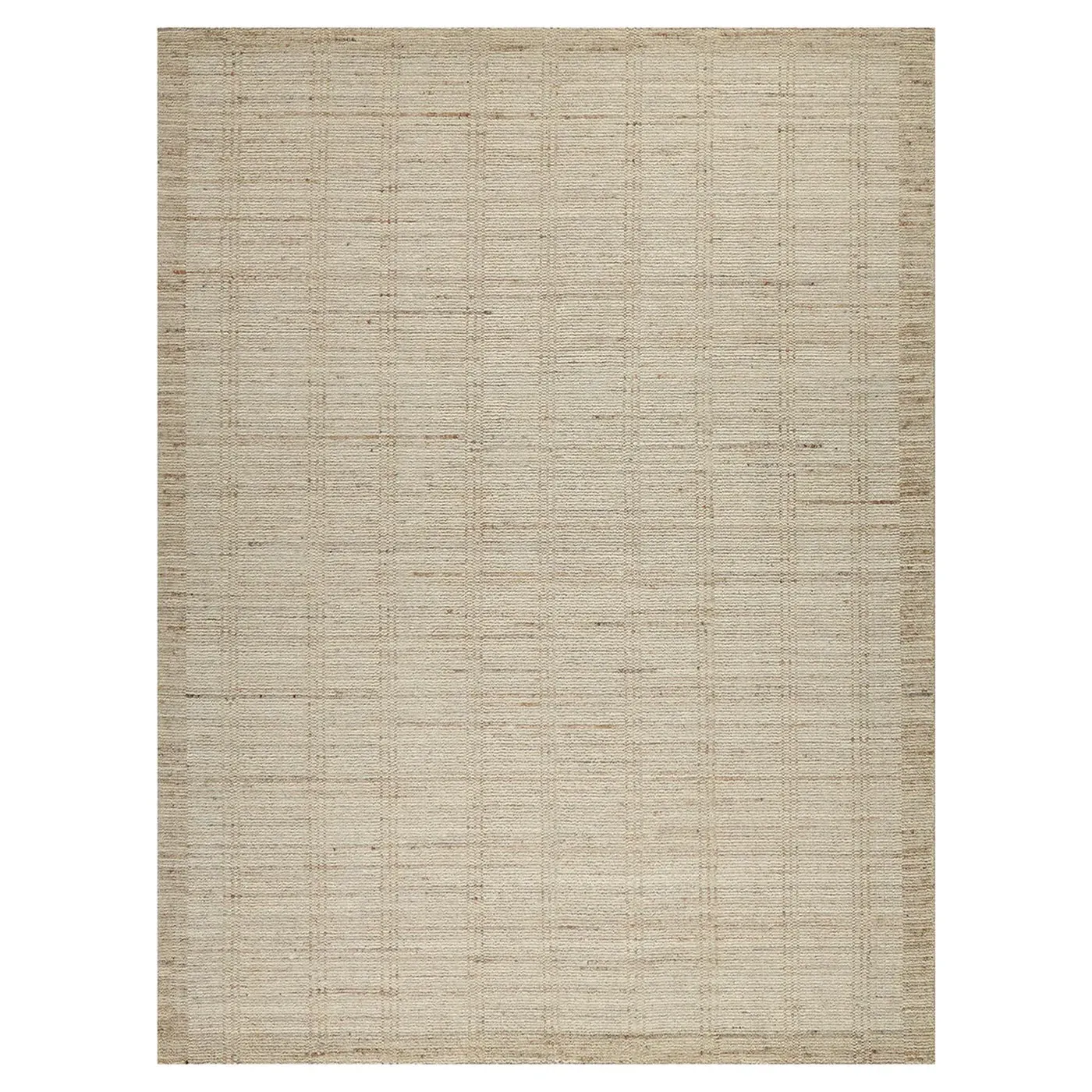 Hazel Hand Knotted Rug - Beige, Wool