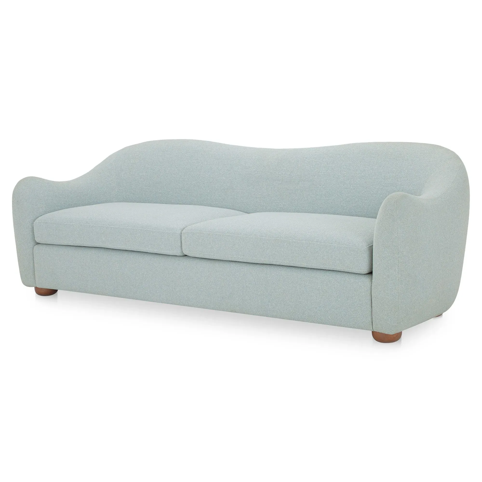 Heather 3-Seater Sofa - Light Blue