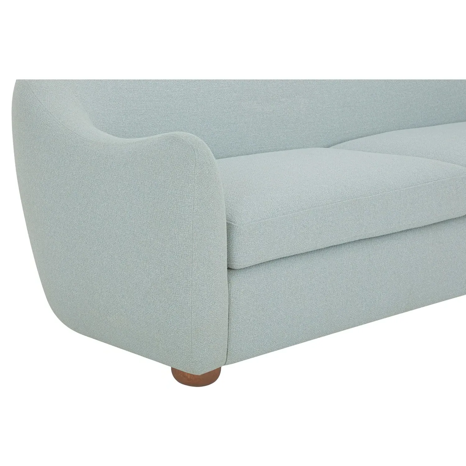 Heather 3-Seater Sofa - Light Blue