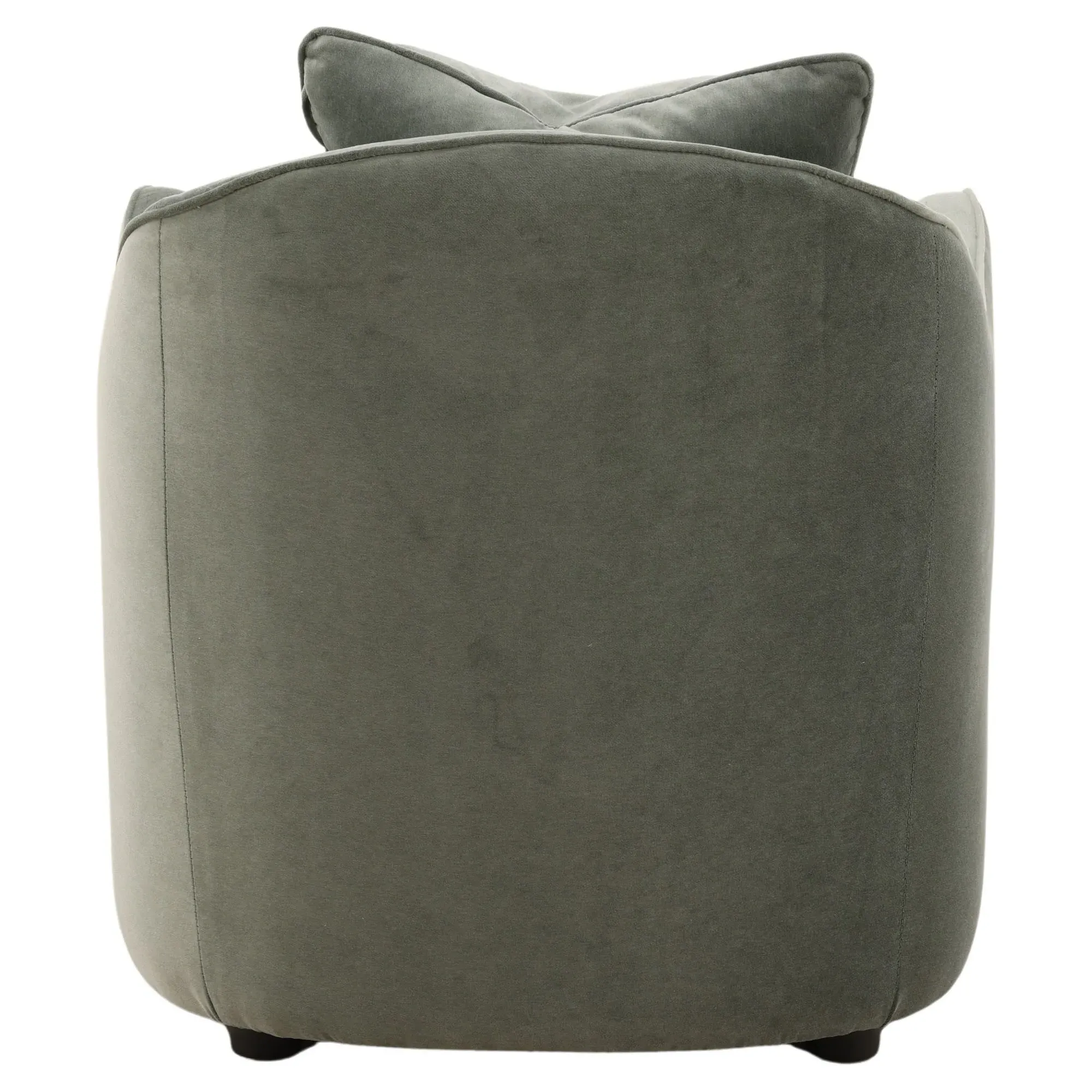 Heather Arm Chair - Green, Velvet