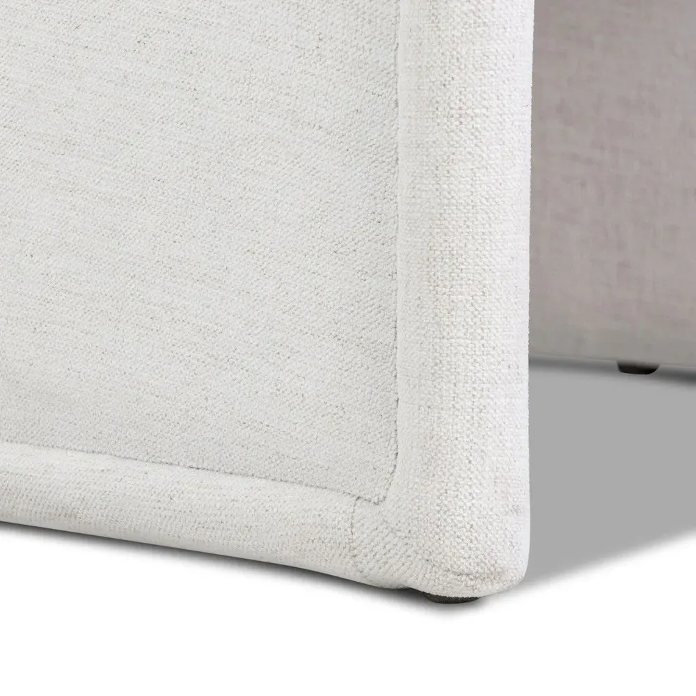 Heather Dining Side Chair - Cream, Performance Fabric