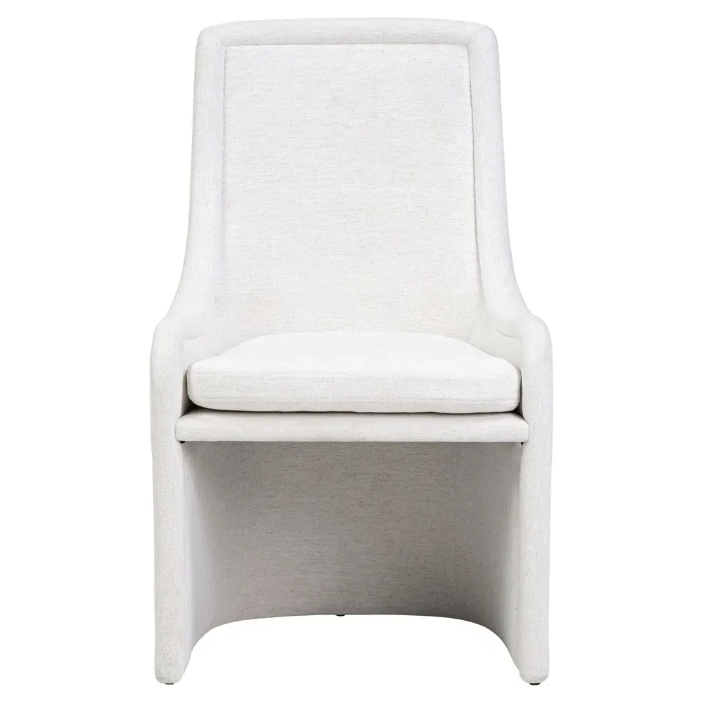 Heather Dining Side Chair - Cream, Performance Fabric image