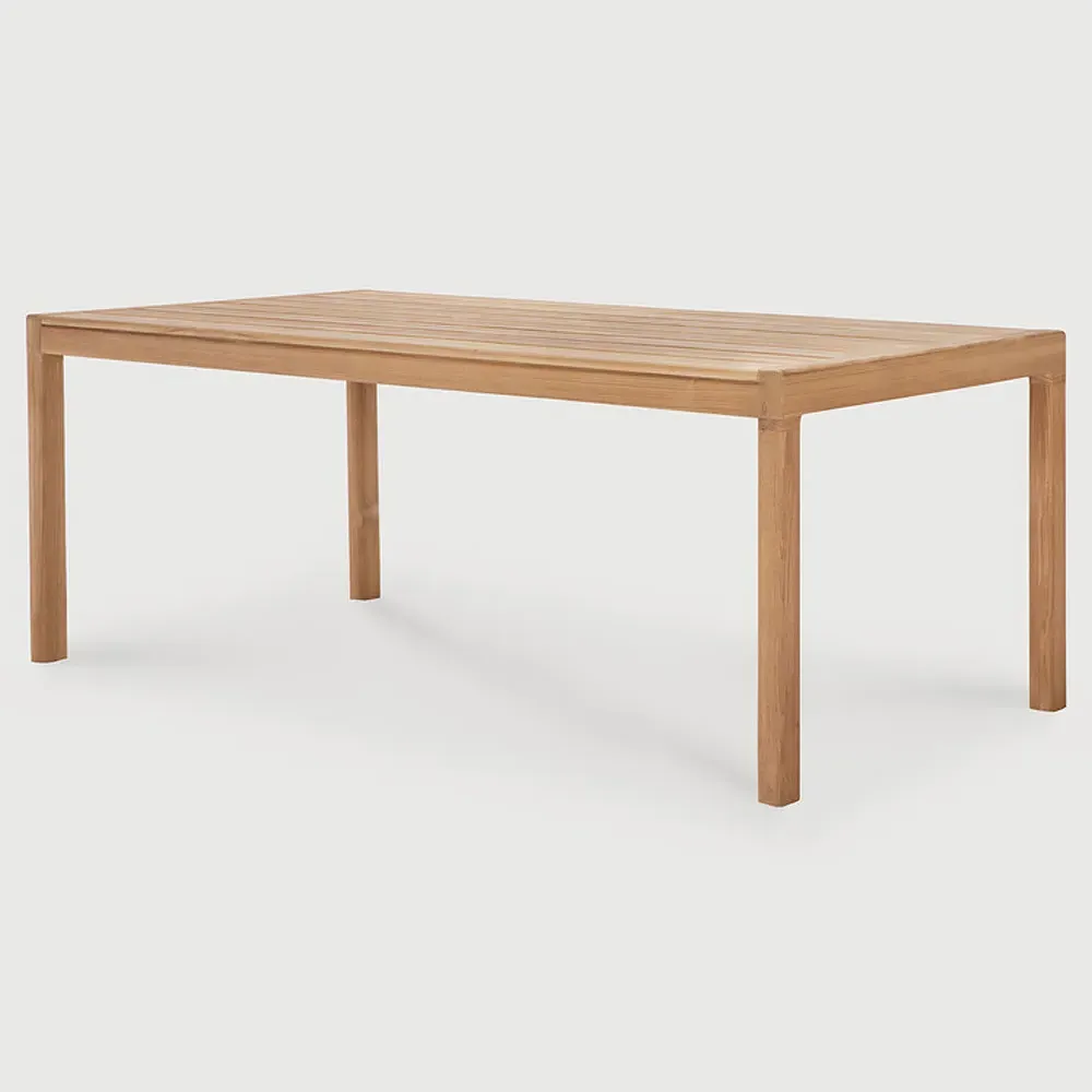 Heather Outdoor Dining Table - Brown, Teak