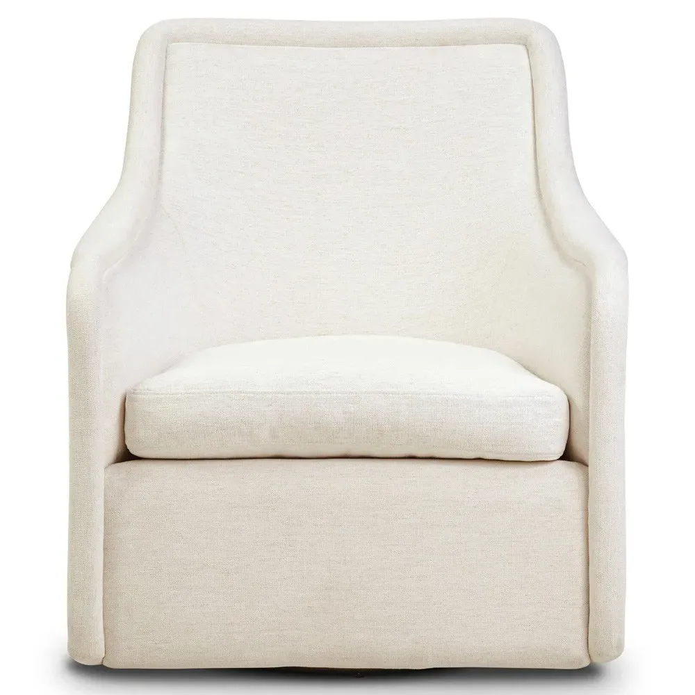 Heather Swivel Chair - Cream