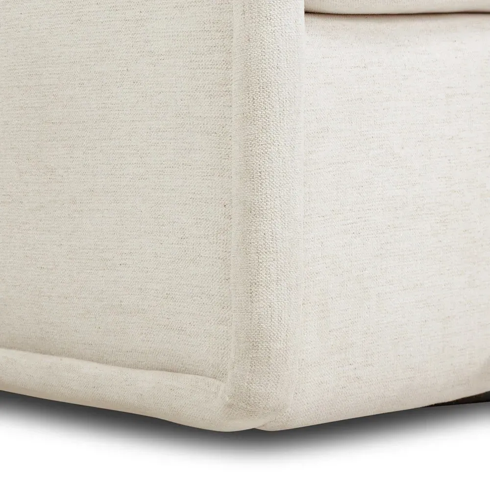 Heather Swivel Chair - Cream