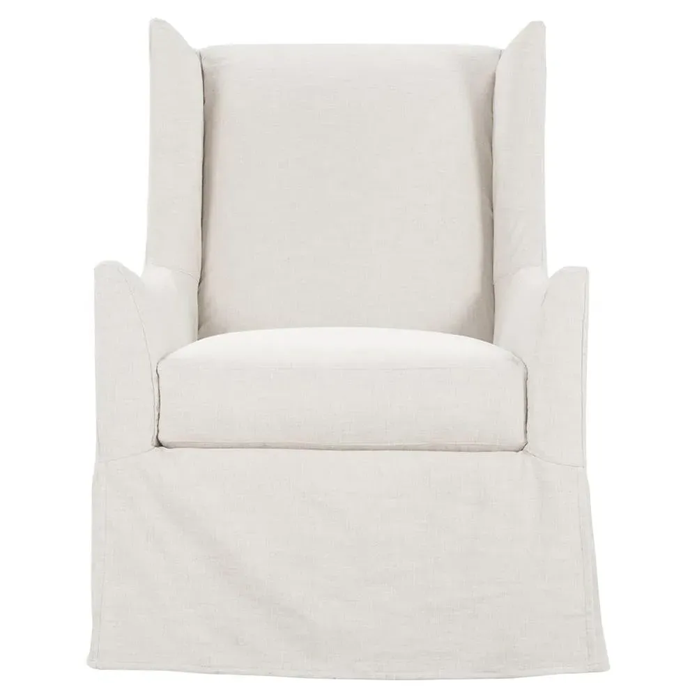 Heidi Wingback Arm Chair - White