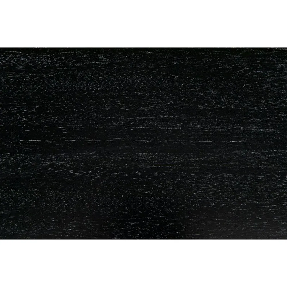 Helaena Double Dresser with Metal Pulls - Black, Mahogany