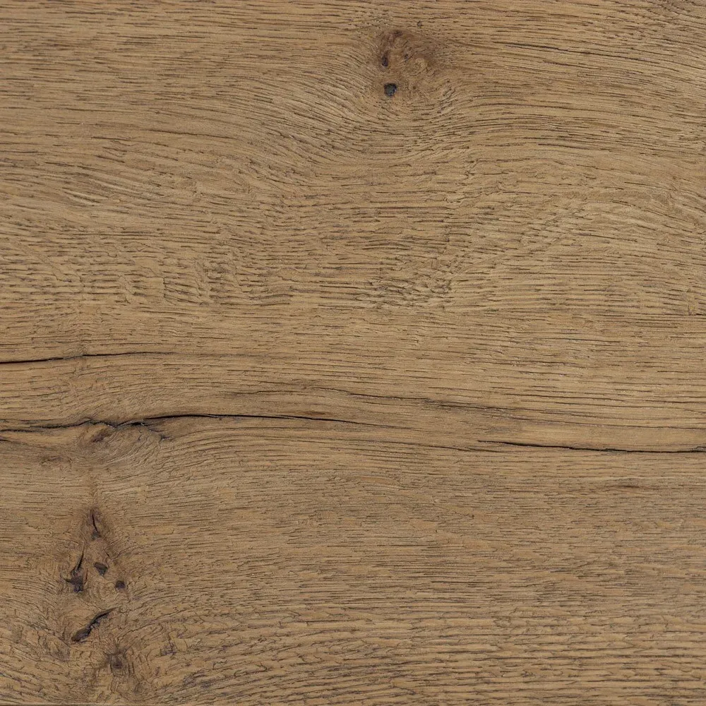 Helen King Size Wingback Bed - Beige, Oak