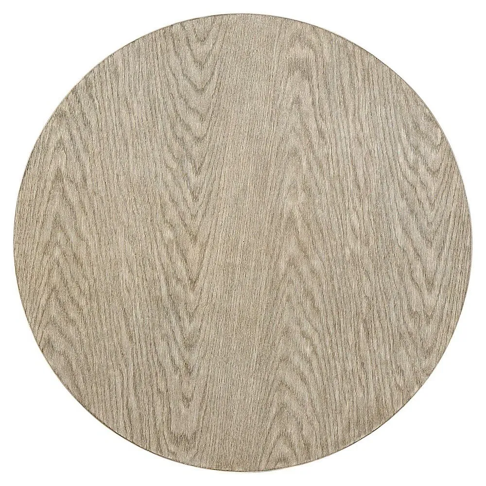 Helena Round Pedestal Bistro Table - Grey, Oak