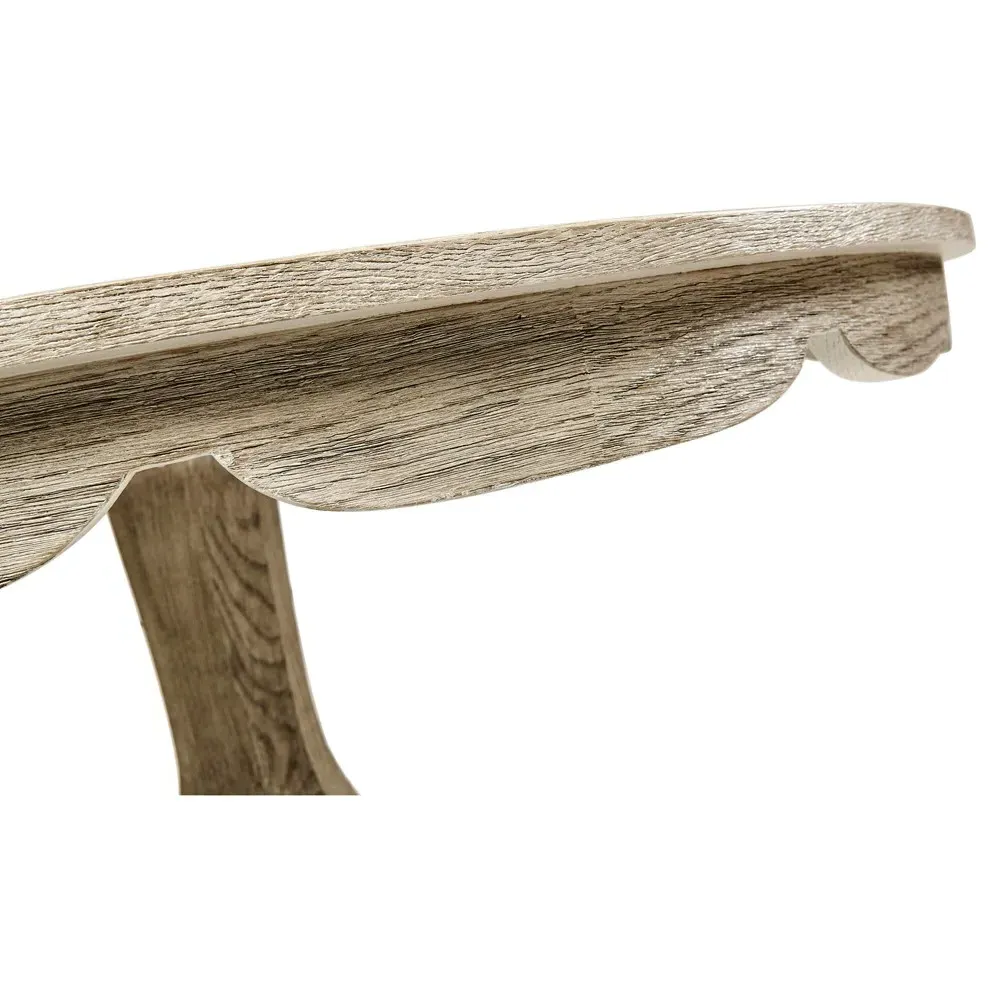 Helena Round Pedestal Dining Table - Grey, Oak