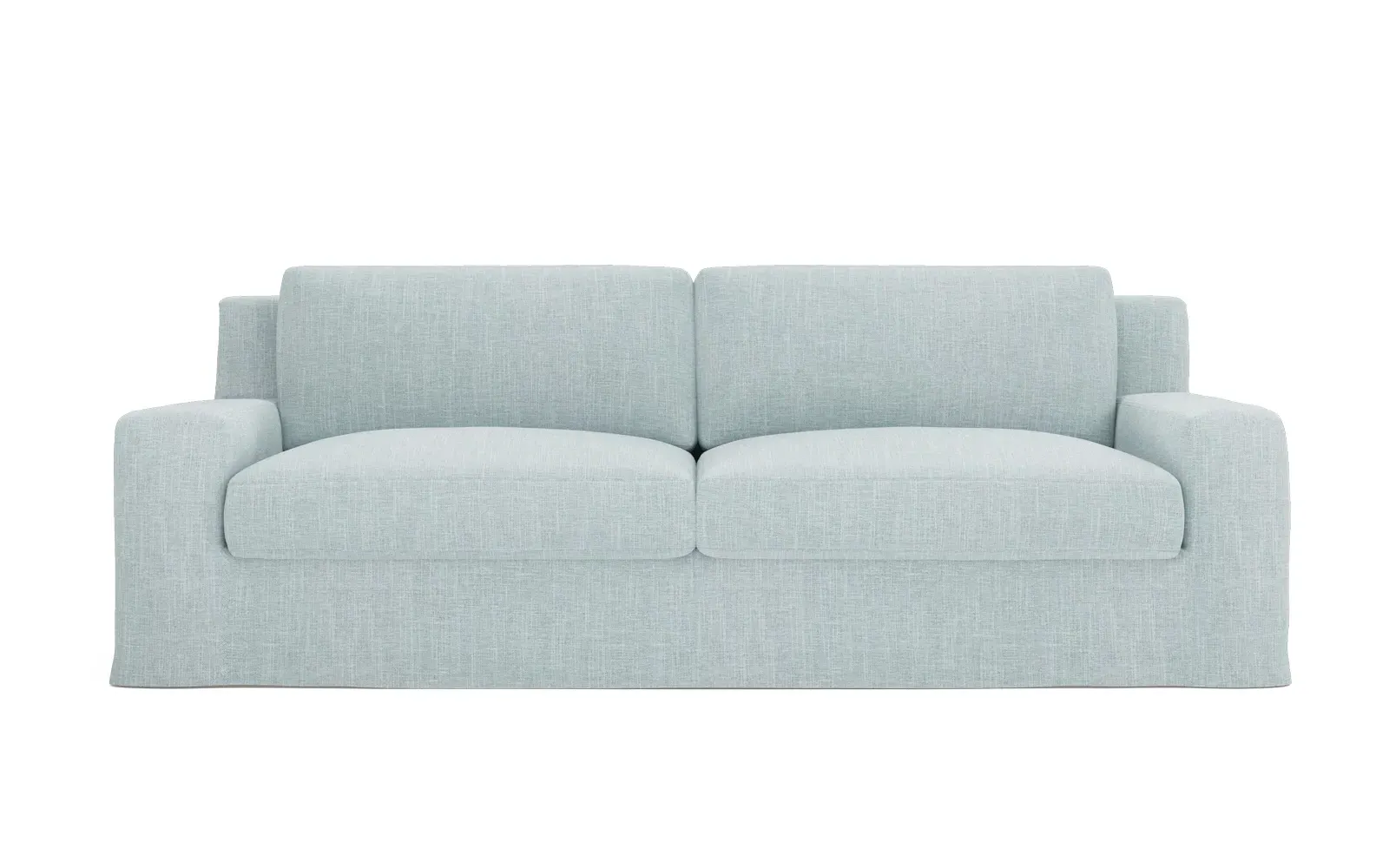 Henri 3-Seater Slipcovered Sofa - Coastal Sky