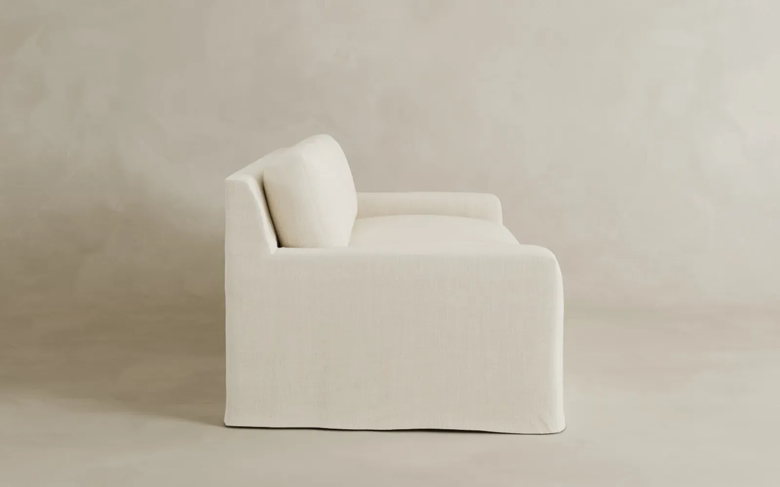 Henri 3-Seater Slipcovered Sofa - Coastal Sky