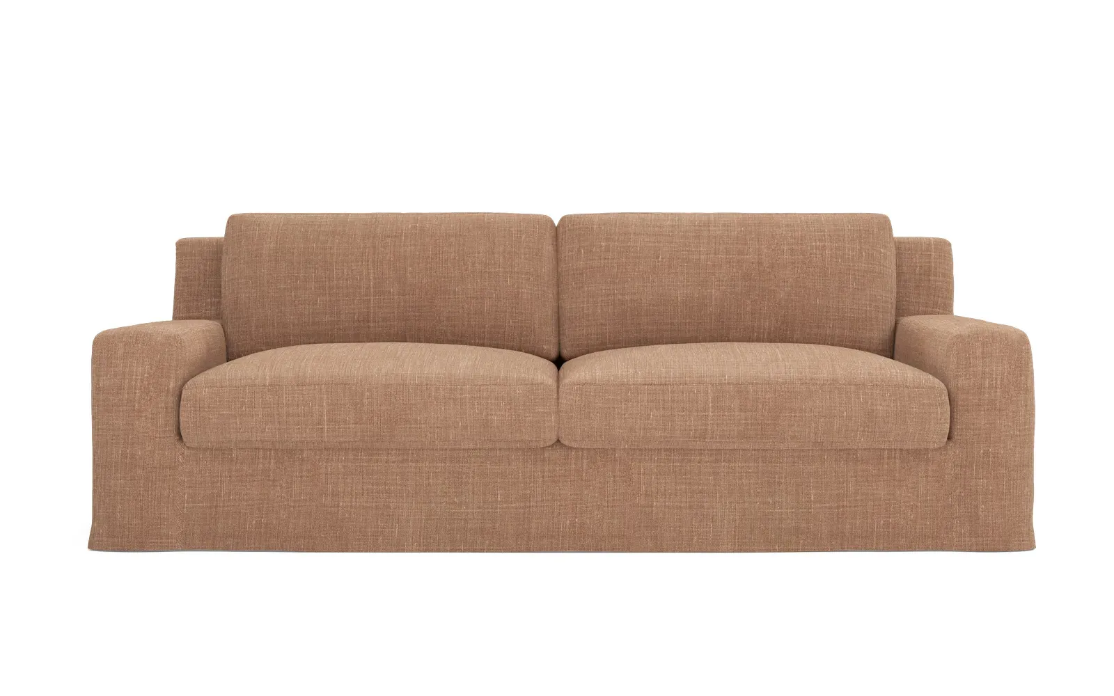 Henri 90" Slipcovered Sofa - Apricot