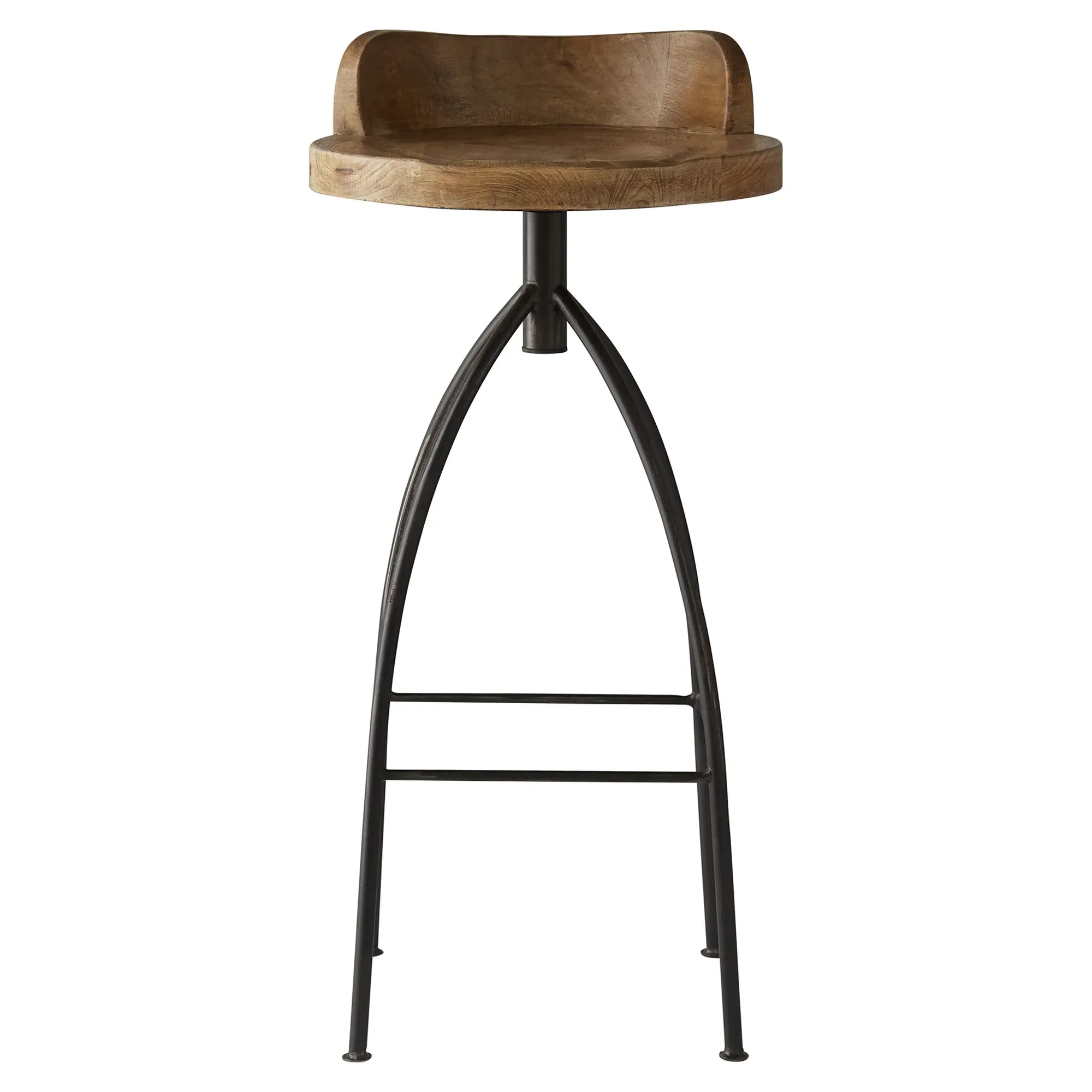 Henson Bar Stool - Brown, Mango Wood