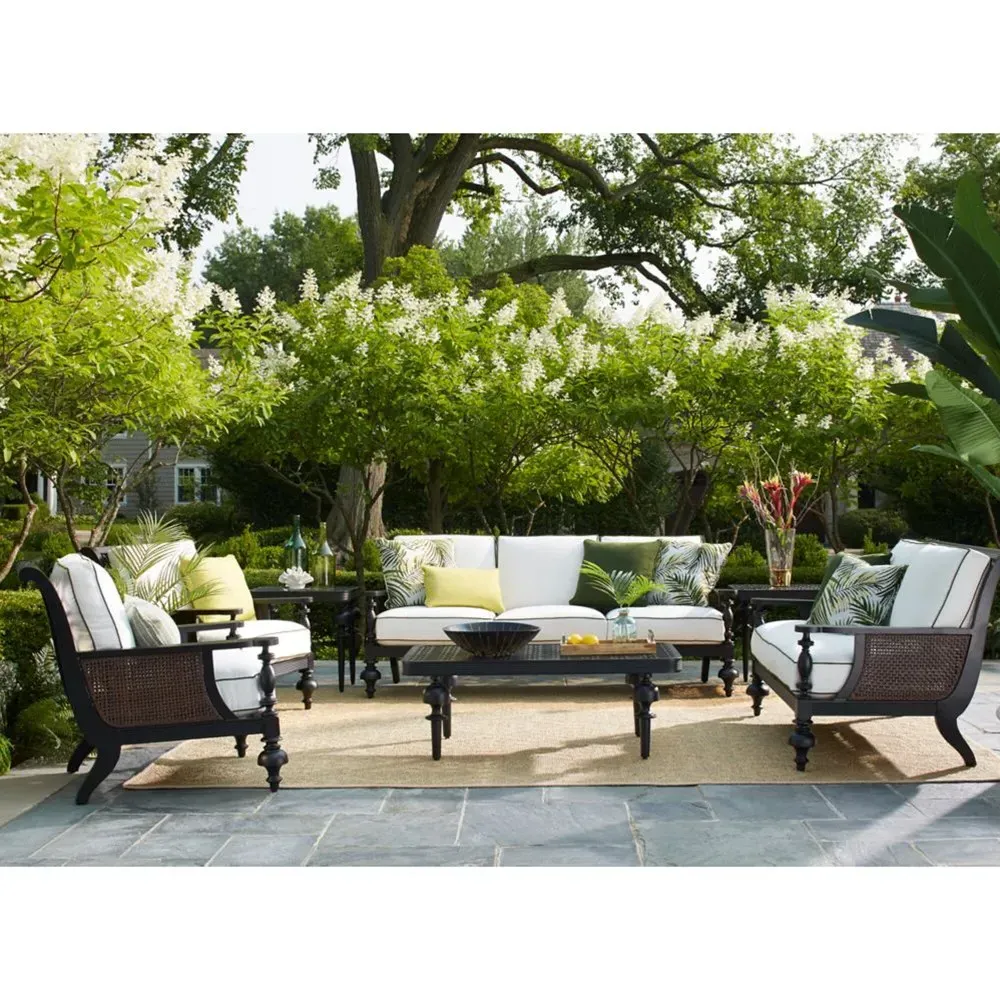 Hermine Outdoor Lounge Chair - White, Aluminum