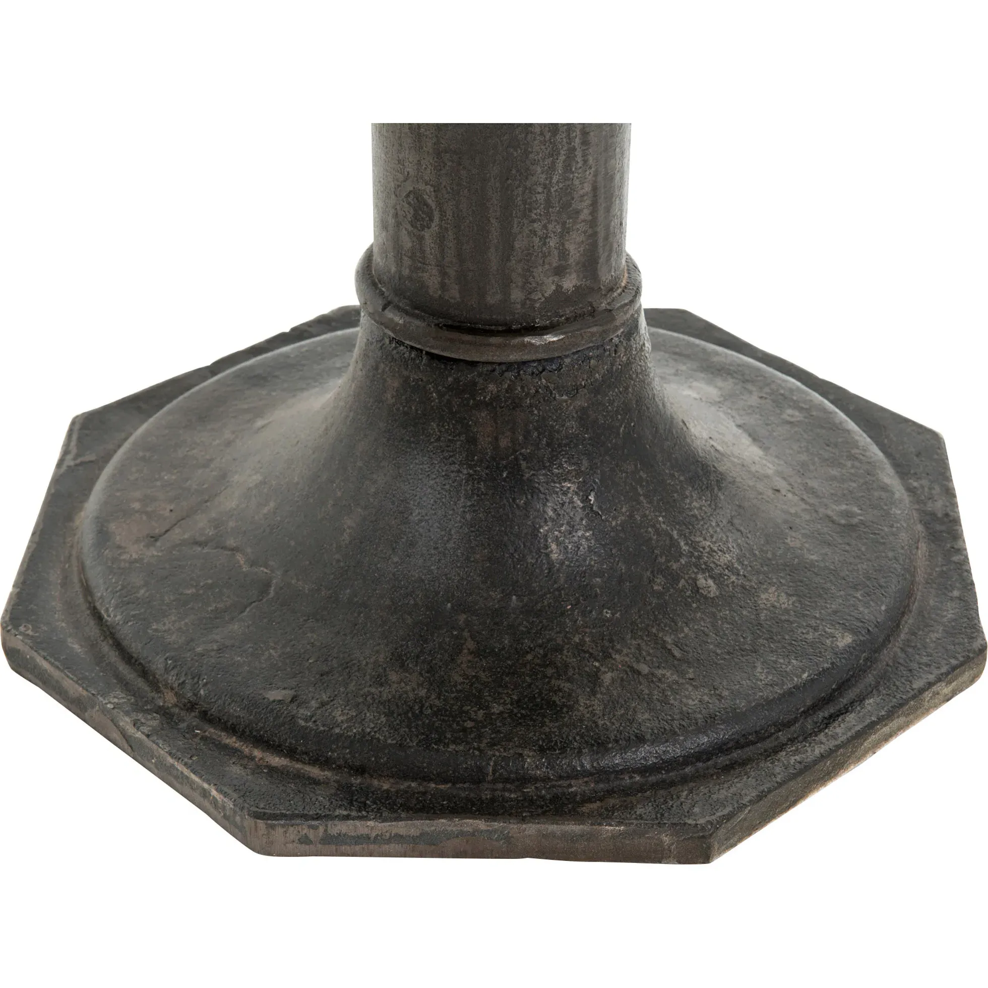 Hervey Round Side Table - White, Marble