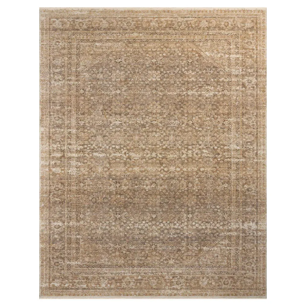 Hestia 2x3 Patterned Rug - Brown