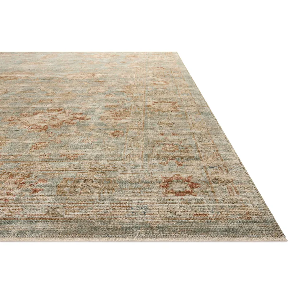 Hestia 2x3 Patterned Rug - Terracotta