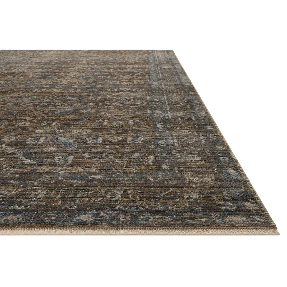 Hestia Patterned Rug 2'5"x12' - Tobacco Brown