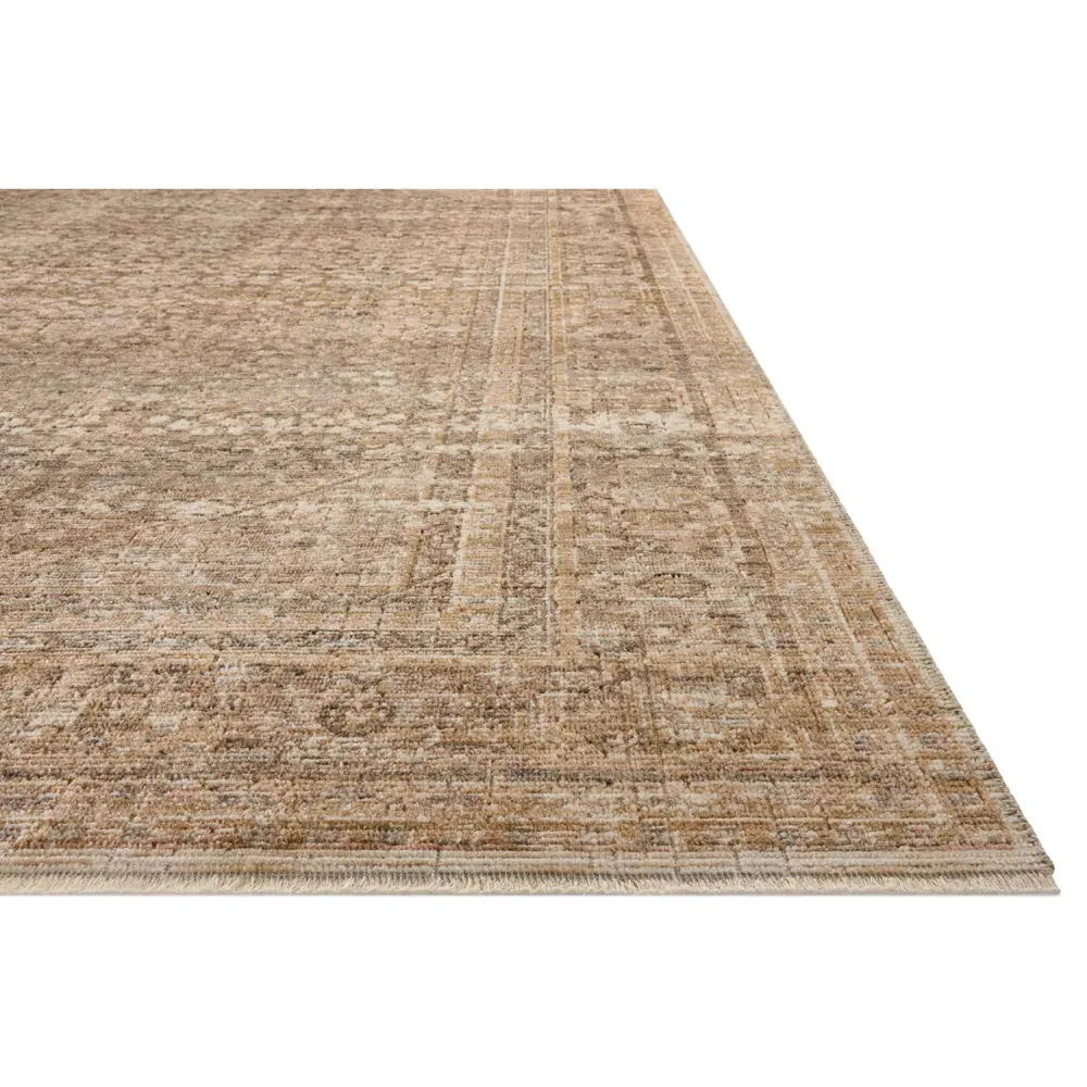 Hestia Patterned Rug Sample - Brown