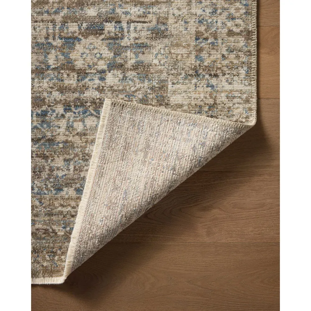 Hestia Patterned Rug Sample - Earth Brown