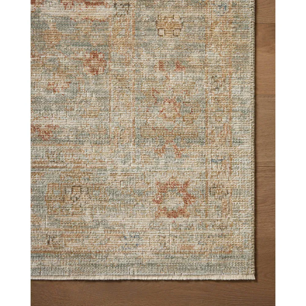 Hestia Patterned Rug Sample - Terracotta