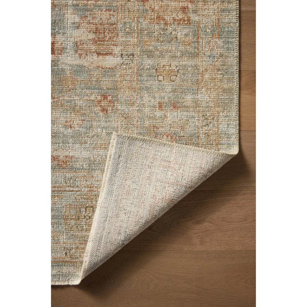 Hestia Patterned Rug Sample - Terracotta