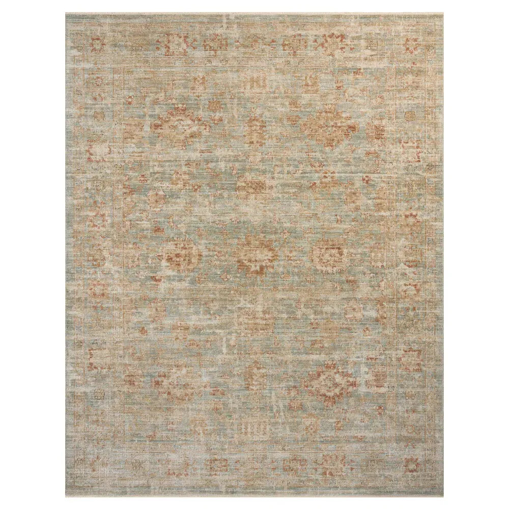 Hestia Patterned Rug Sample - Terracotta