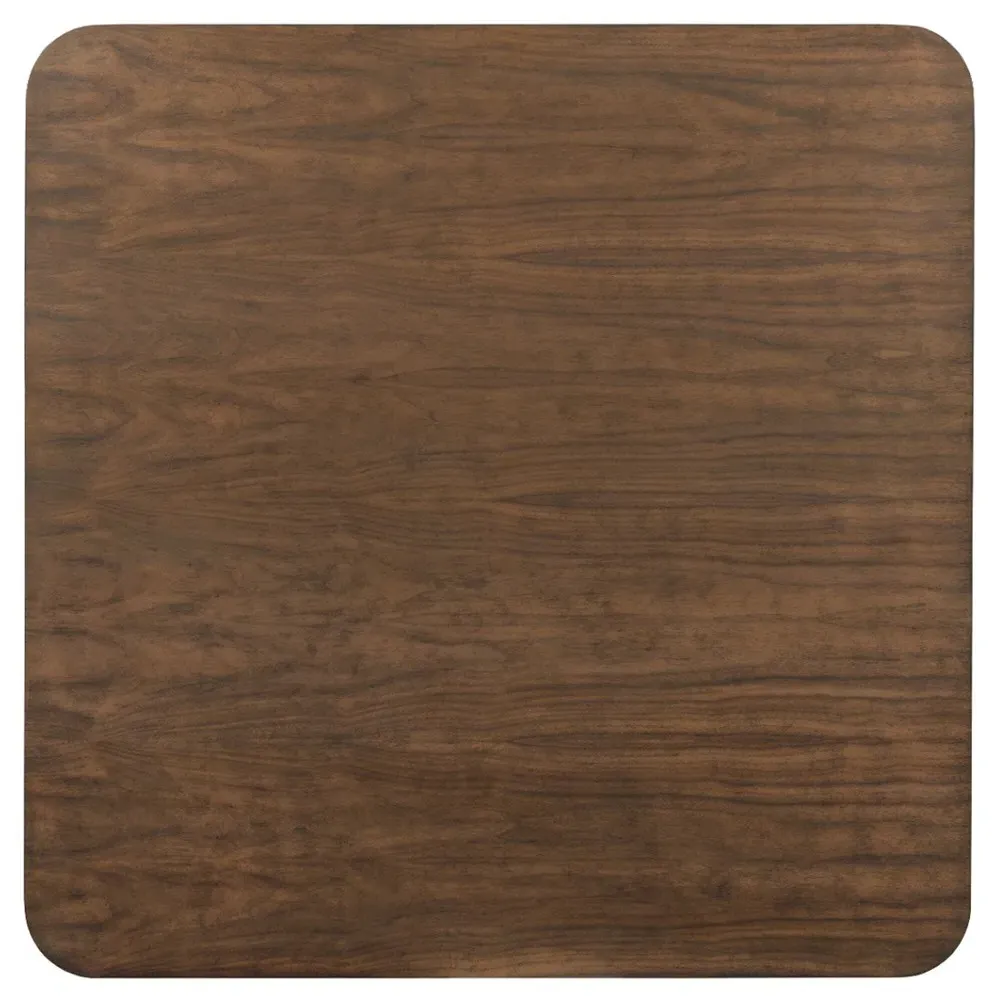Highlands Square Coffee Table - Brown, Walnut