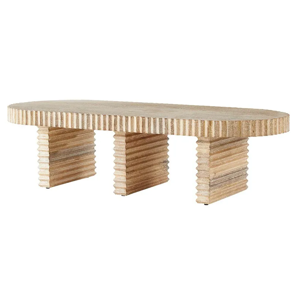 Hilbeck Oval Coffee Table - Brown, Mango Wood