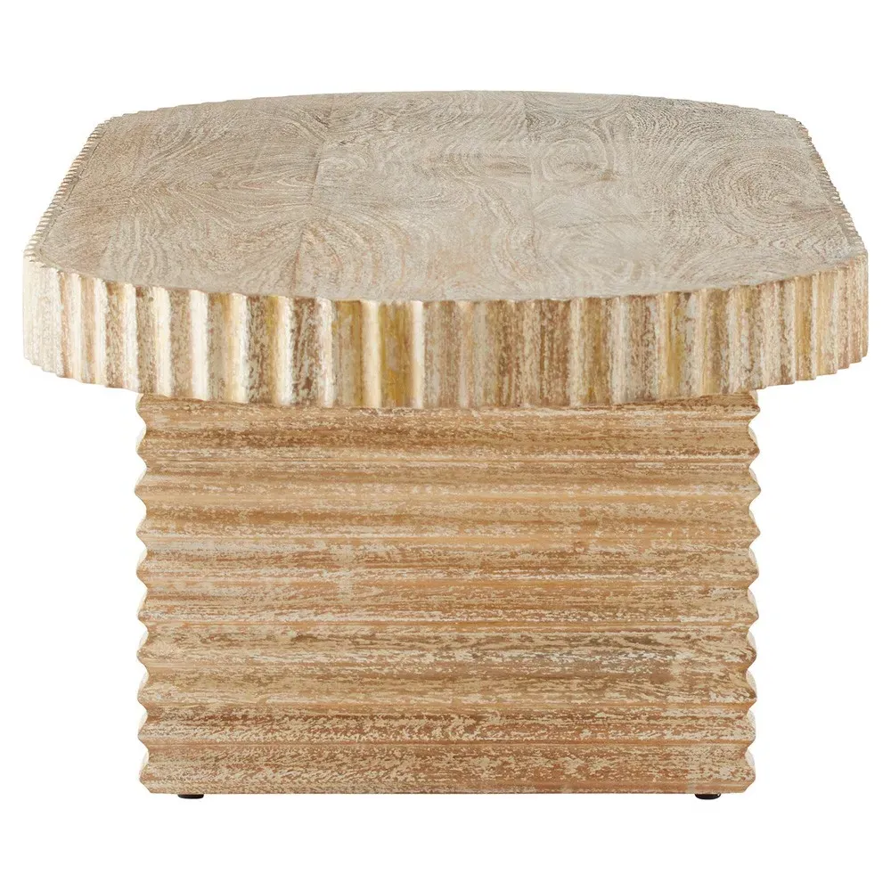 Hilbeck Oval Coffee Table - Brown, Mango Wood