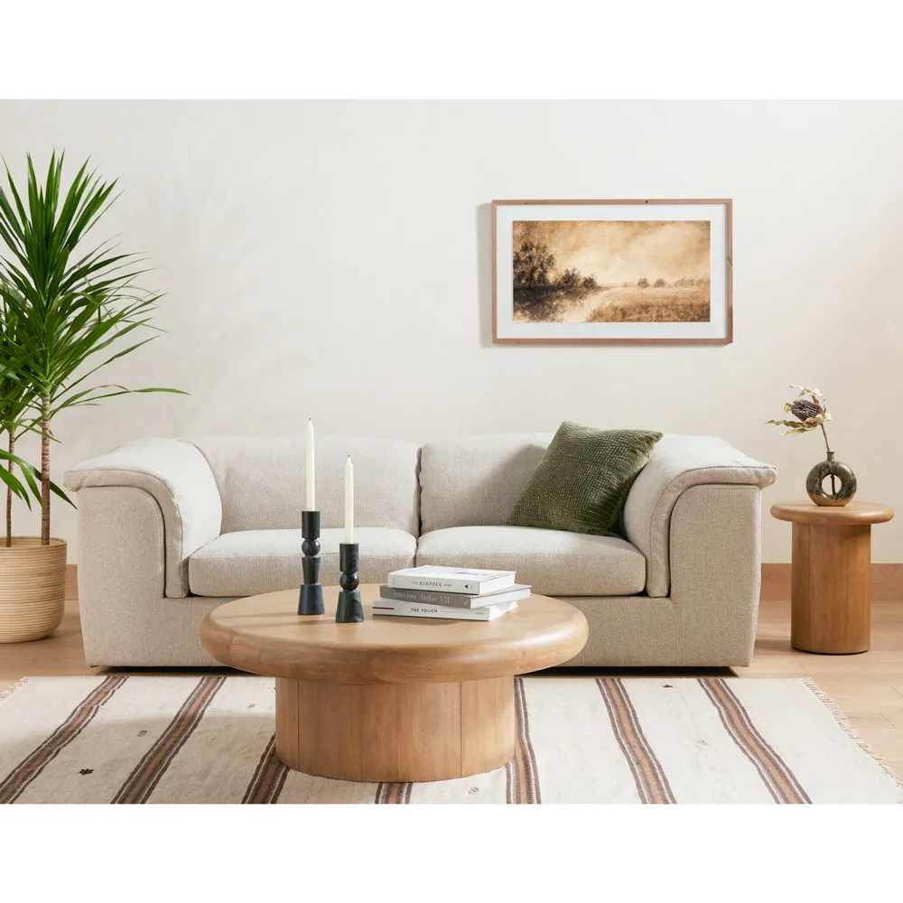 Hillside Haze II Wall Art - Brown, Canvas