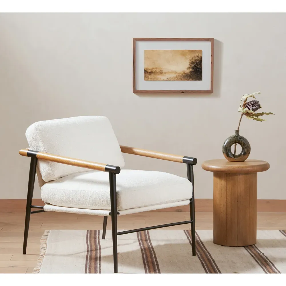 Hillside Haze II Wall Art - Brown, Canvas