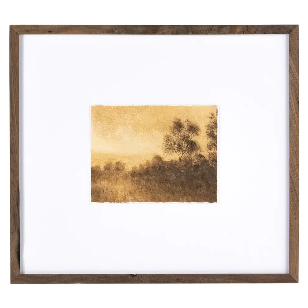 Hillside Haze VIII Wall Art - Brown, Canvas