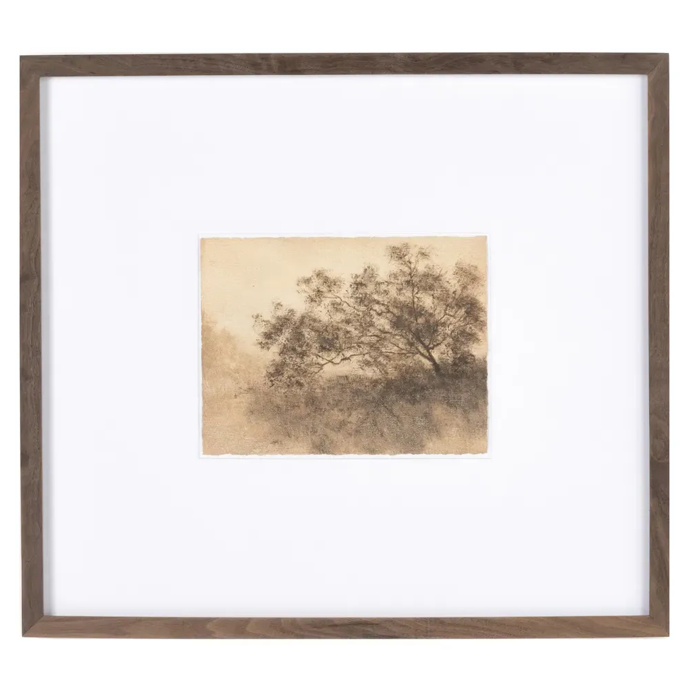 Hillside Haze X Wall Art - Brown, Canvas