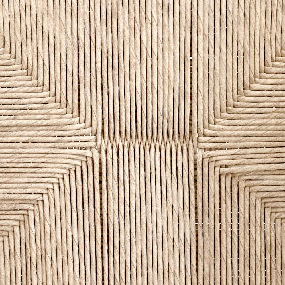 Hirom Outdoor Chaise Lounge with Cushion - Cream, Teak