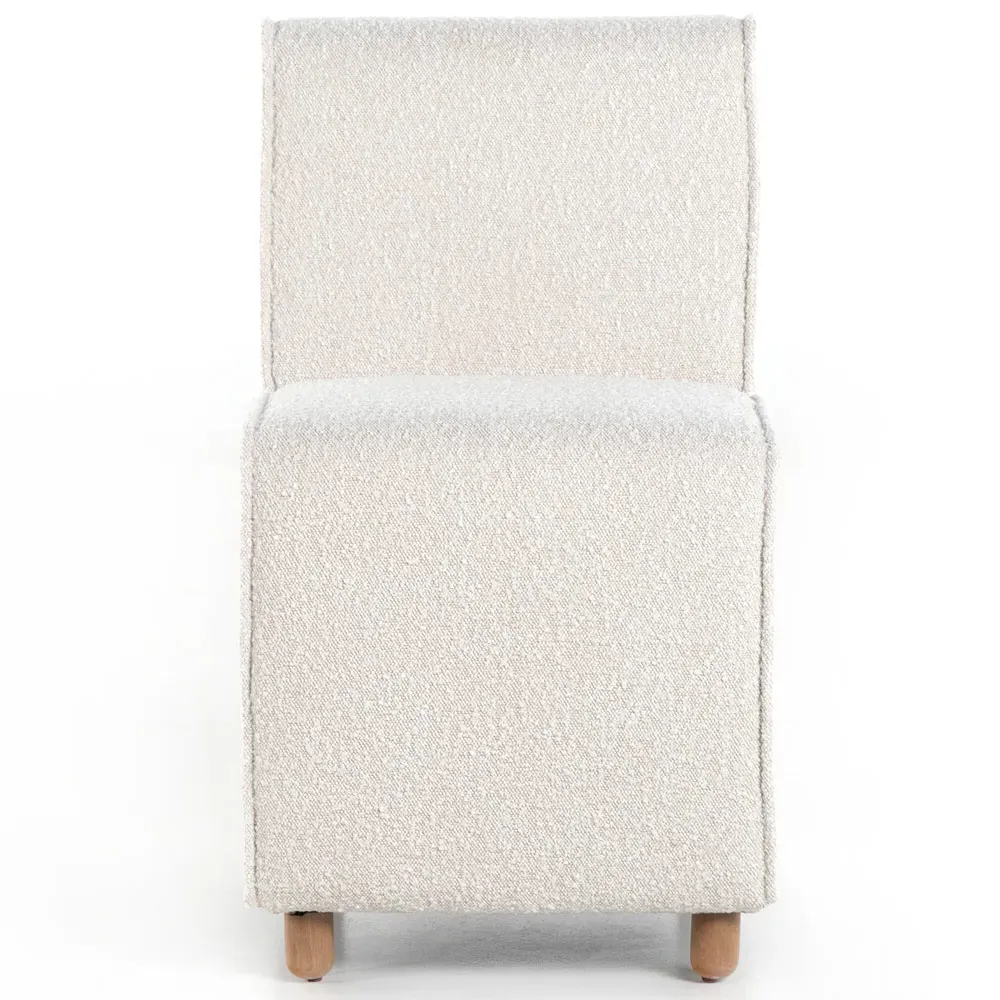 Hobbs Dining Side Chair - Cream, Beech Wood