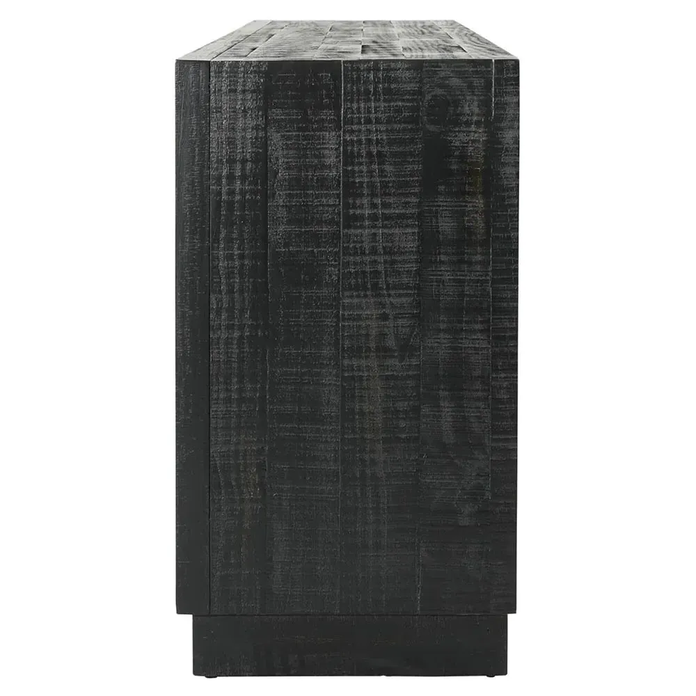 Holand Sideboard - Black, Pine Wood