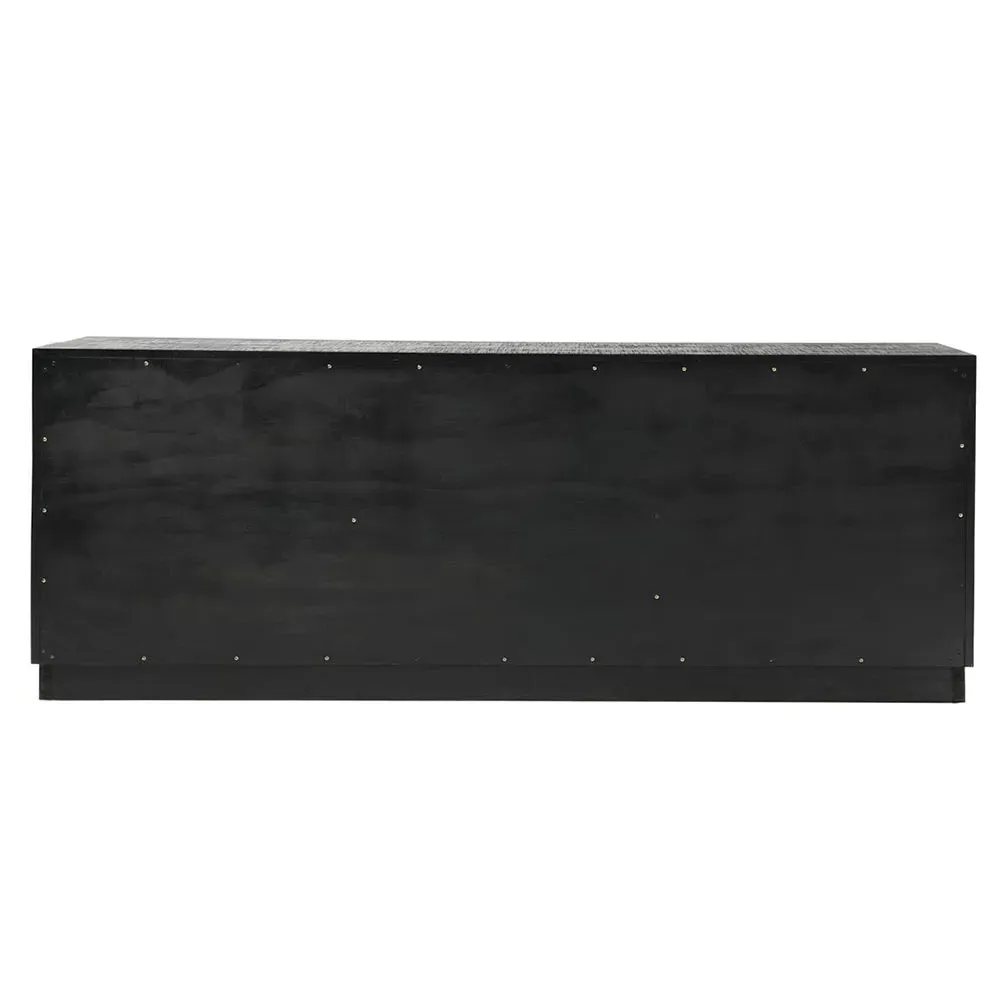 Holand Sideboard - Black, Pine Wood