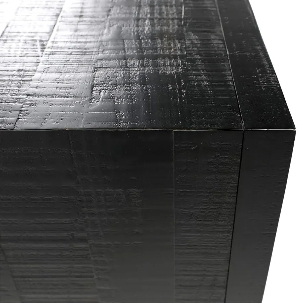 Holand Sideboard - Black, Pine Wood