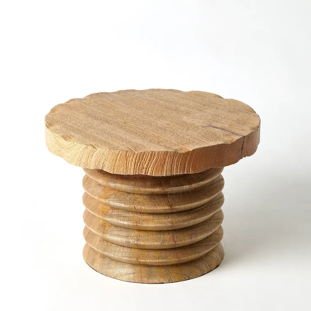 Holden Decorative Pedestal Sculpture - Brown, Mango Wood