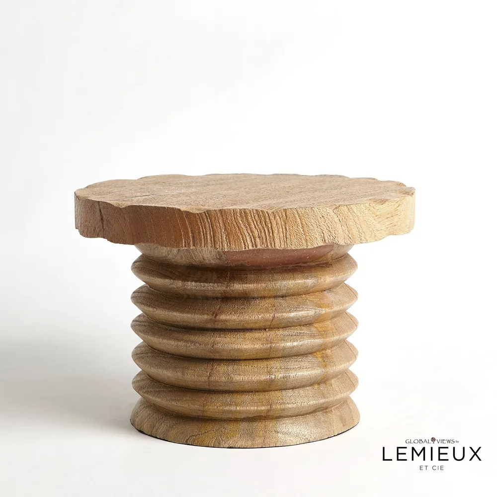 Holden Decorative Pedestal Sculpture - Brown, Mango Wood