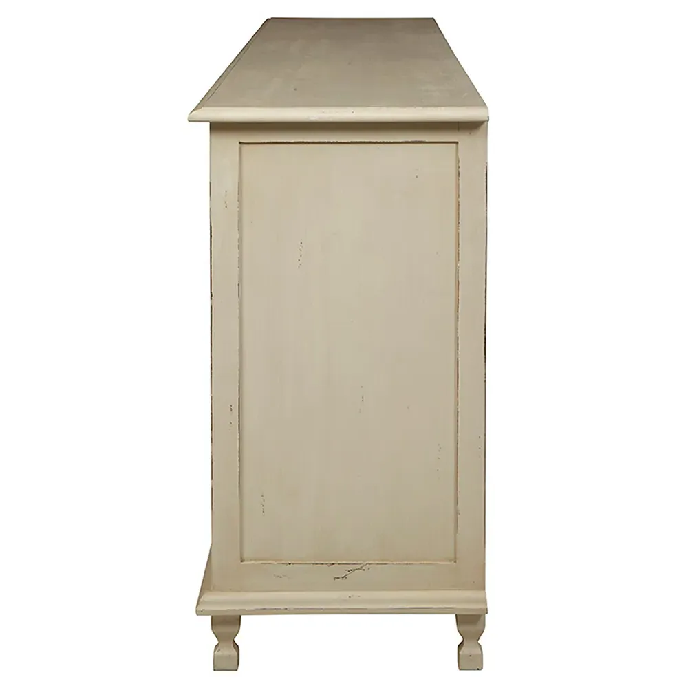 Holden Sideboard - Cream, Mahogany